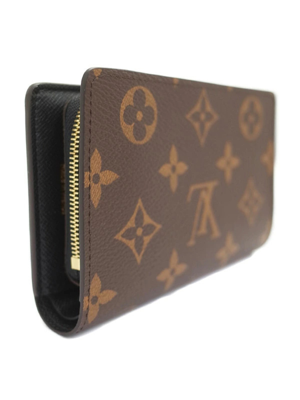 Louis Vuitton Juliette Short Giant Portefeuille Bi fold Monogram Wallet Brown